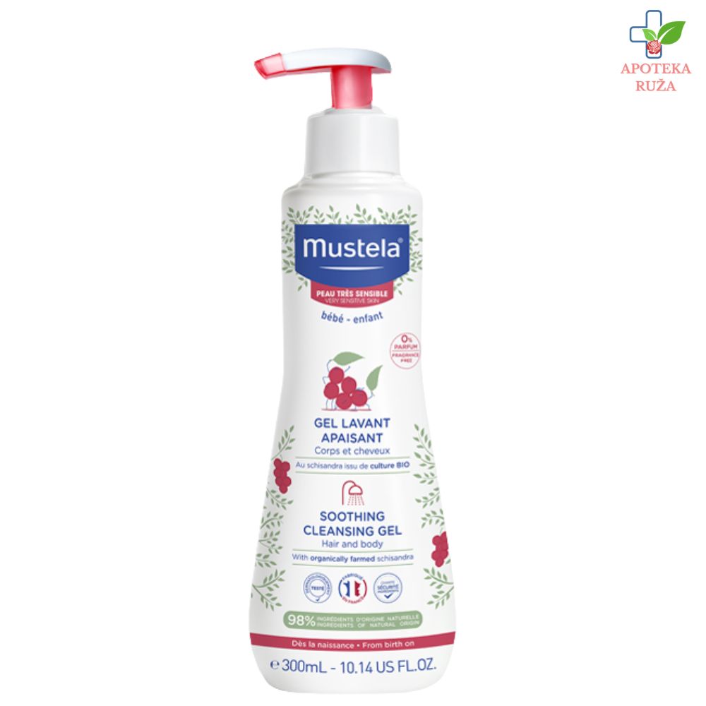 Mustela Umirujući gel za kupanje 300ml