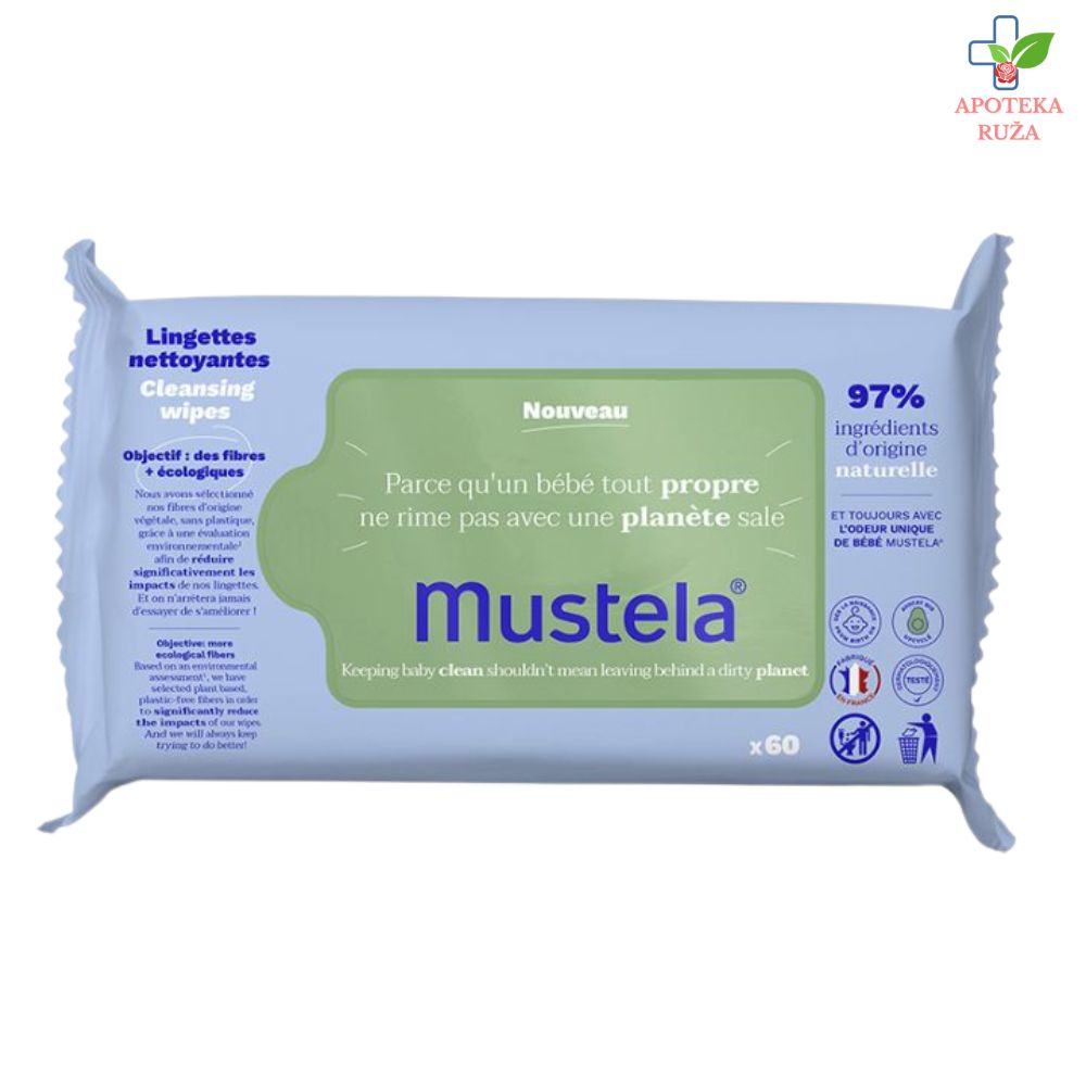 Mustela vlažne maramice 60 komada
