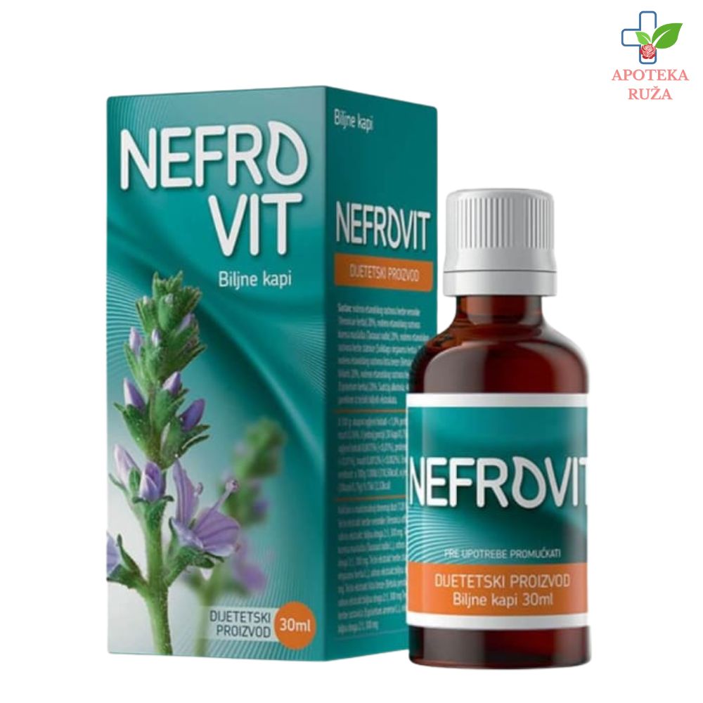 Nefrovit kapi protiv kamena i peska u bubrezima 30ml