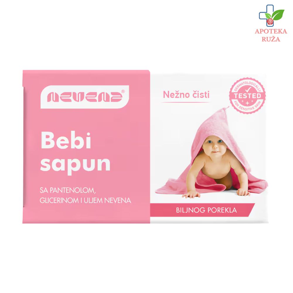 Nevena Baby sapun roze 78g