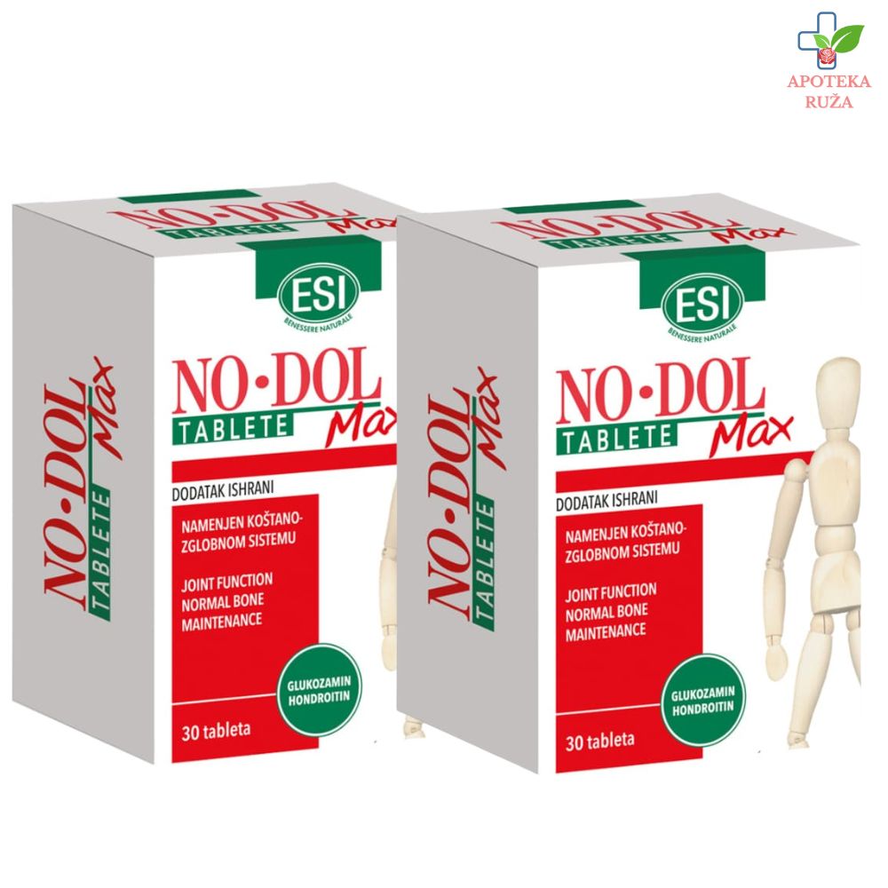 NoDol Max za bolju pokretljivost bez bola 30 tableta DUO PACK