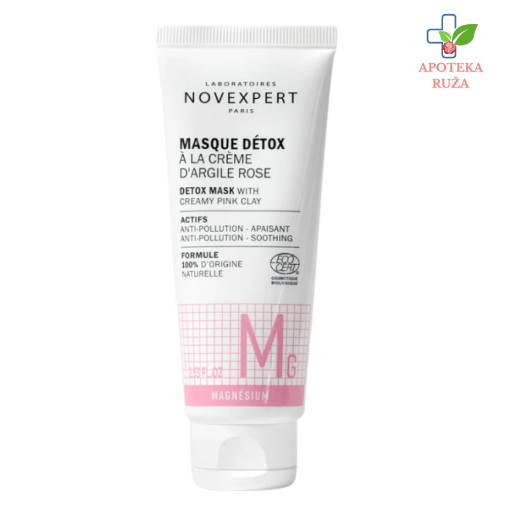 Novexpert Detox maska sa pink glinom 75ml
