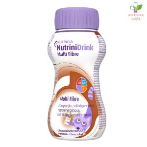 Nutrinidrink Multi Fibre čokolada 200ml