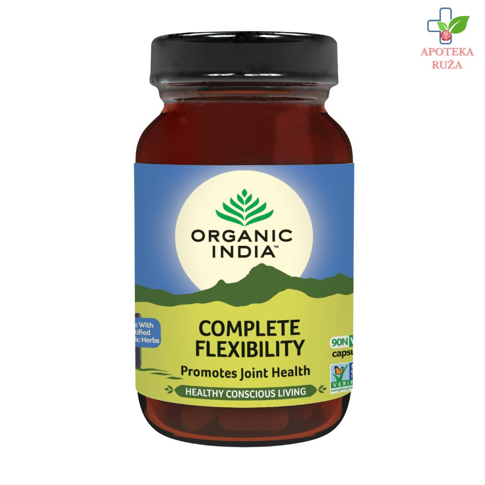 Organic India Complete Flexibility za jačanje kostiju i zglobova 90 kapsula