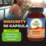 Organic India Immunity za imunitet 90 kapsula