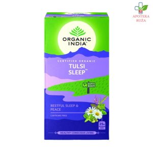 Organic India Tulsi Sleep protiv stresa, za opuštanje i miran san 25 kesica