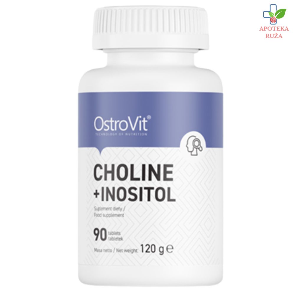 Ostrovit Holine + Inositol 90 tableta