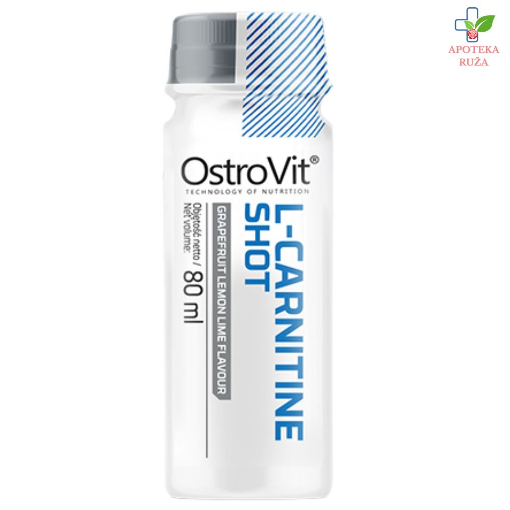 Ostrovit L-Carnitine SHOT Grapefruit-Lemon-Lime 80ml