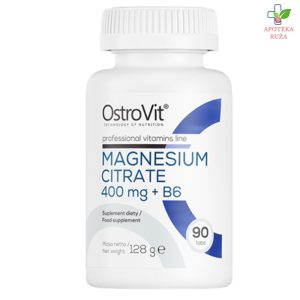 Ostrovit Magnesium Citrate 400 + B6 90 tableta