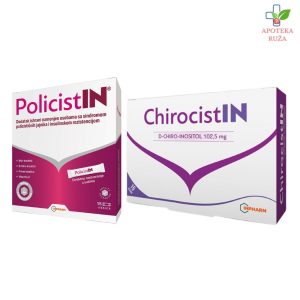 Policistin 15 kesica + Chirocistin 15 kesica za policistične jajnike i insulinsku rezistenciju
