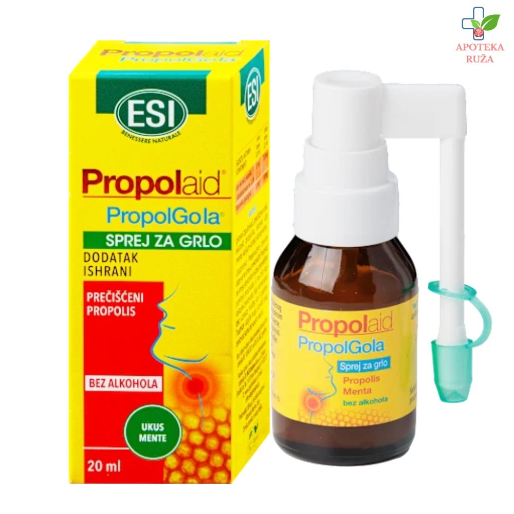 Propolgola sprej za grlo bez alkohola 20ml