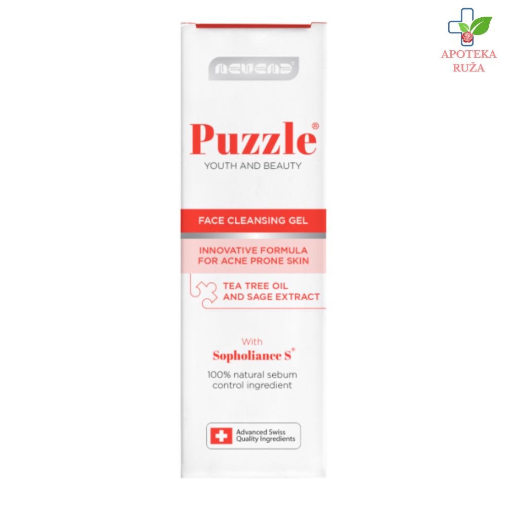 Puzzle gel za umivanje lica protiv akni i bubuljica 75ml