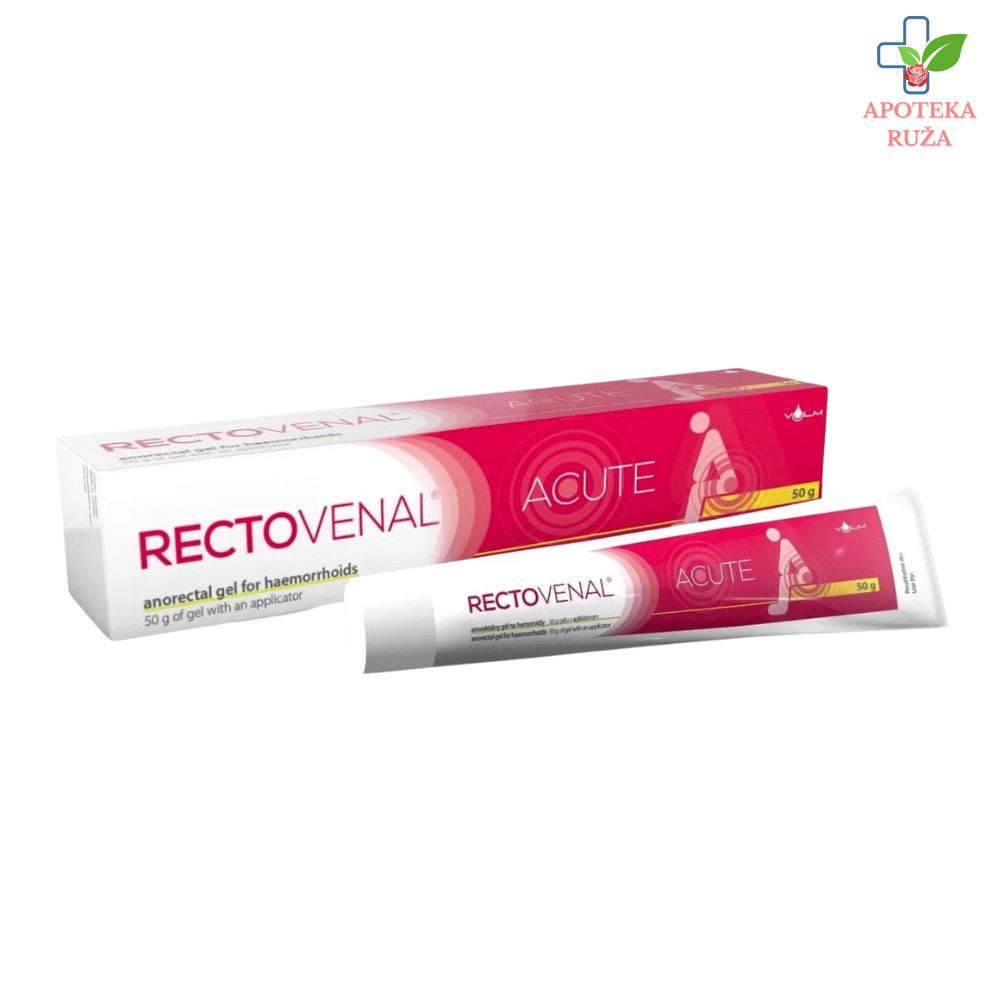 Rectovenal Acut Gel protiv hemoroida 50gr