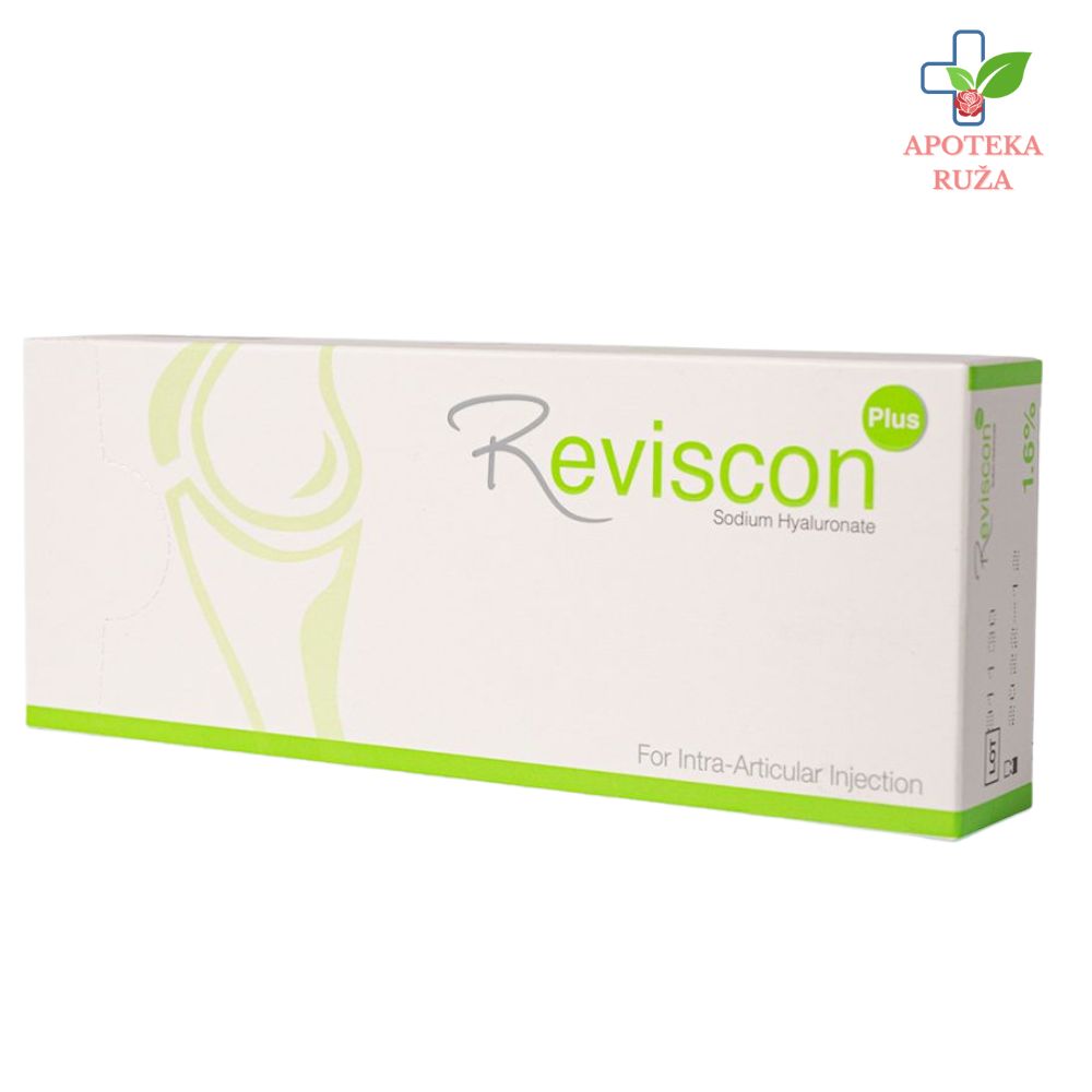 Reviscon Plus 1,6% intraartikularna injekcija sa hijaluronskom kiselinom 2ml
