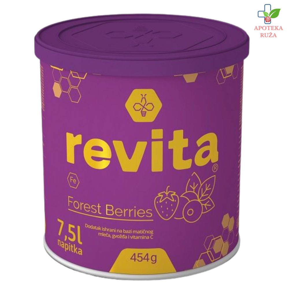 Revita Fe Forest Berries na bazi matičnog mleča i gvožđa za poboljašnje krvne slike i imunitet 454g