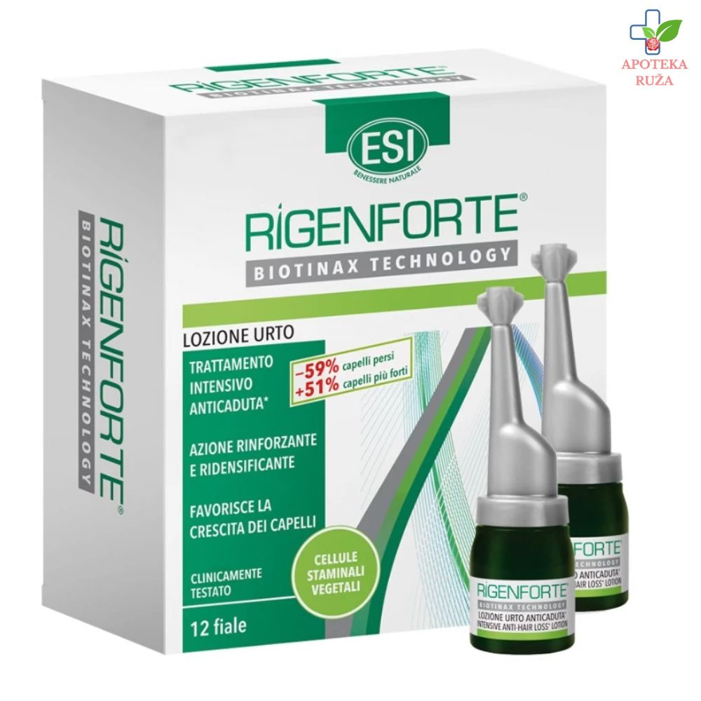 Rigenforte Biotinax koncentrovani losion u ampulama sa matičnim ćelijama protiv opadanja kose 12x10ml