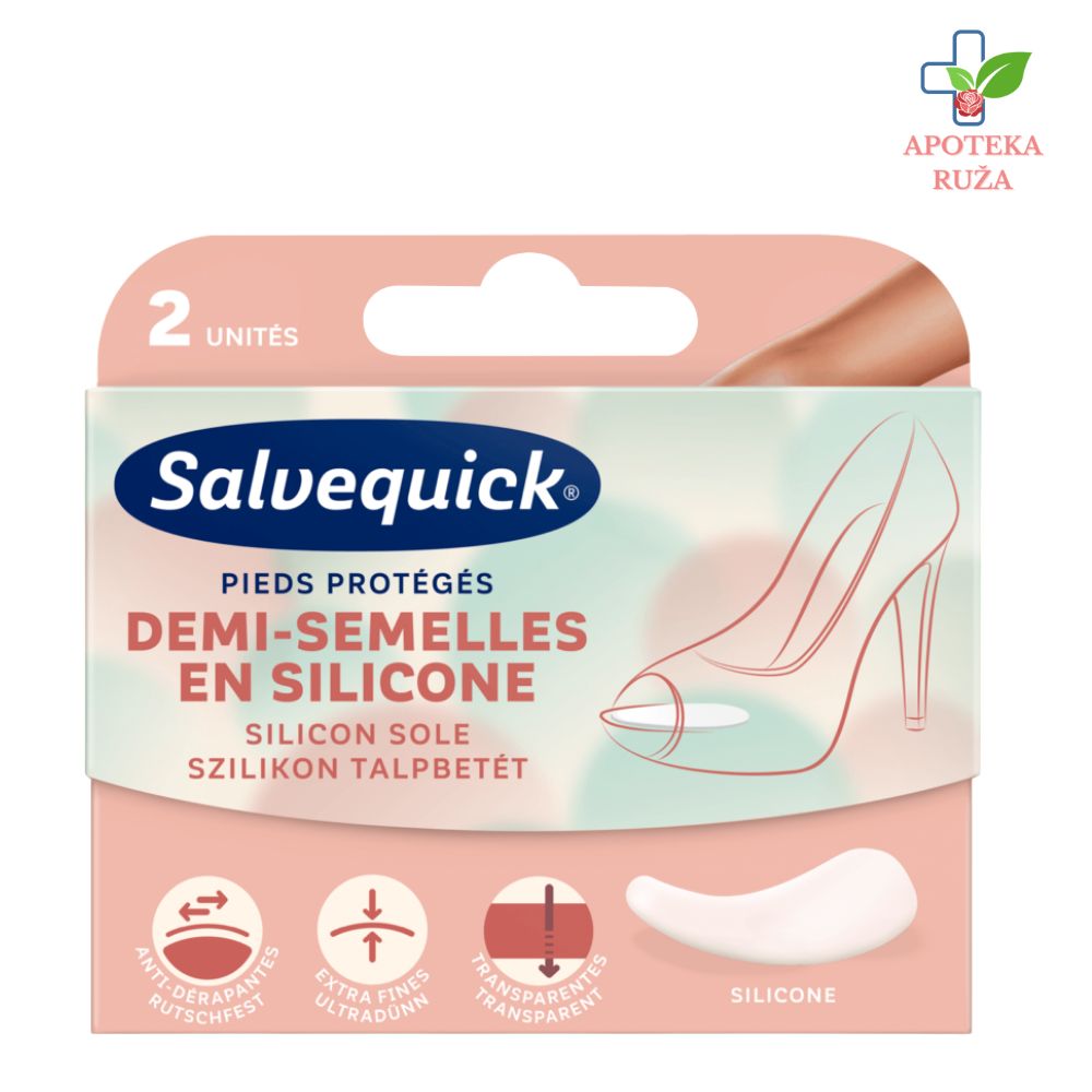 Salvequick Silicone Sole Protector – silikonski zaštitnik za prednji deo stopala 2 komada