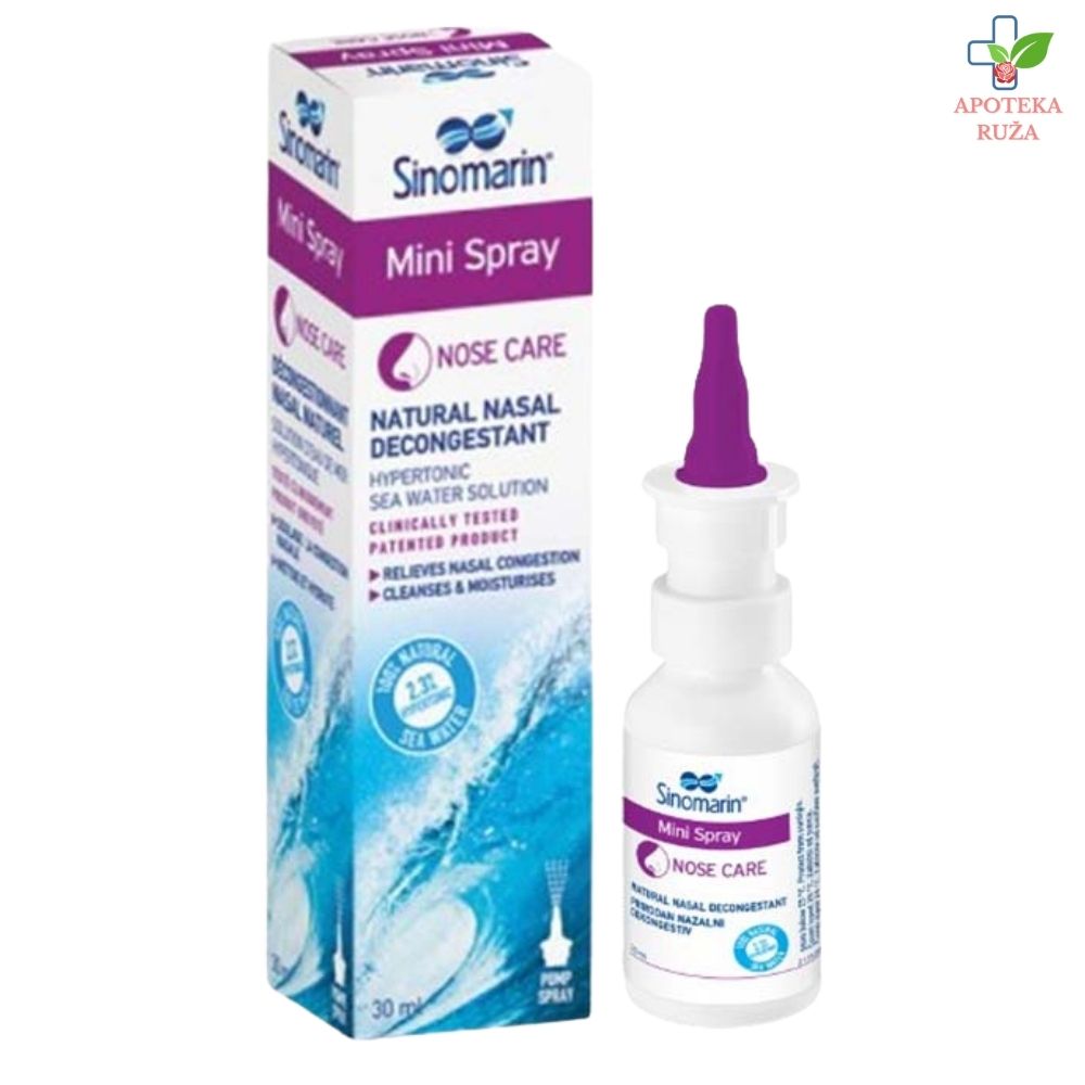 Sinomarin Mini hipertonični rastvor 2,3% NaCl 30ml