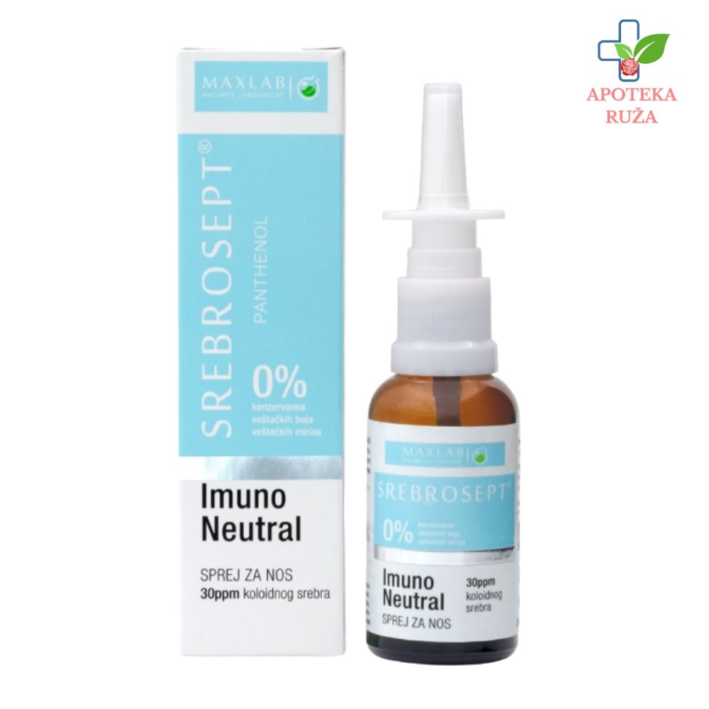 Srebrosept Imuno Neutral sprej za nos 30ml