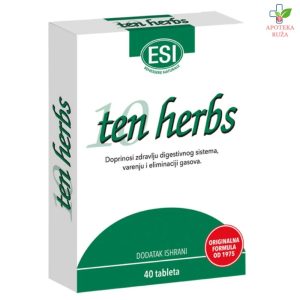 Ten Herbs za bolju probavu 40 tableta
