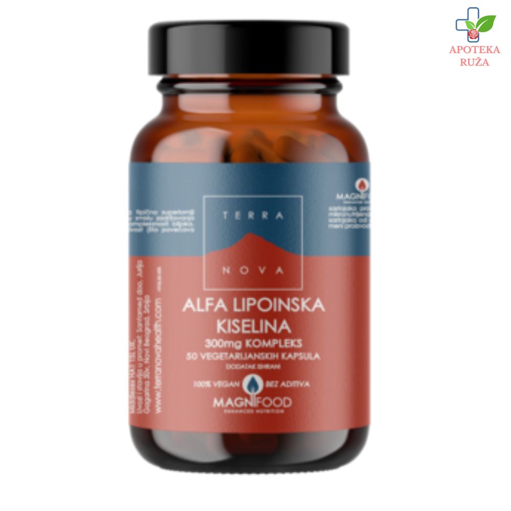 Terranova Alfa Lipoinska kiselina 50x300mg