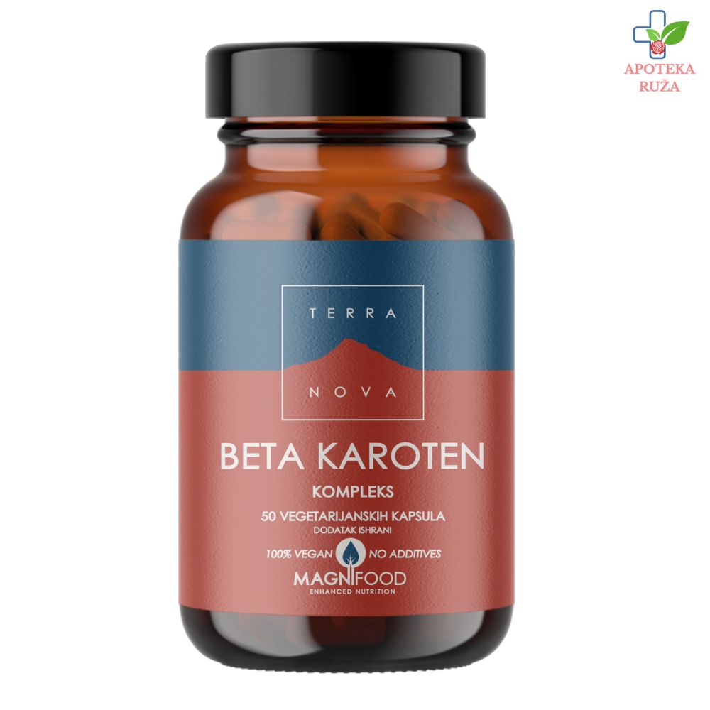 Terranova Beta karoten 50 kapsula