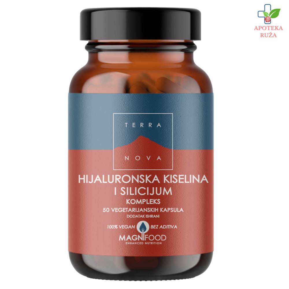 Terranova Hijaluronska kiselina i silicijum 50 kapsula