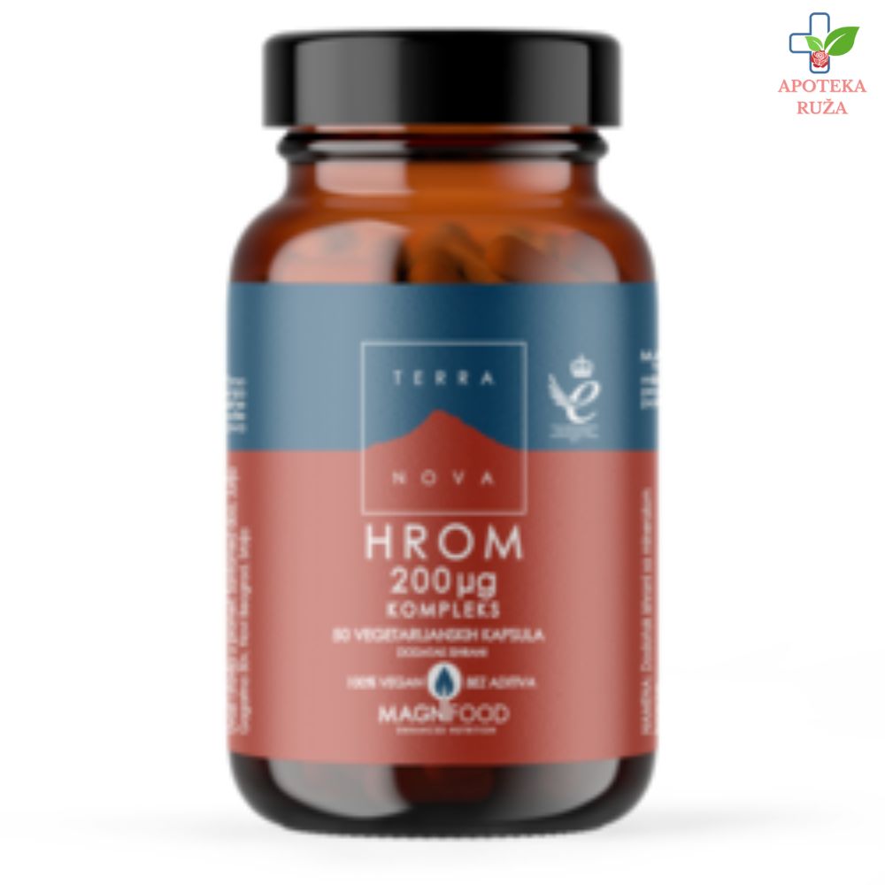 Terranova Hrom pikolinat 50 kapsula