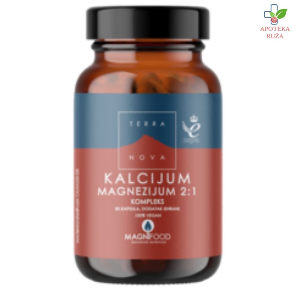 Terranova Kalcijum magnezijum 50 kapsula