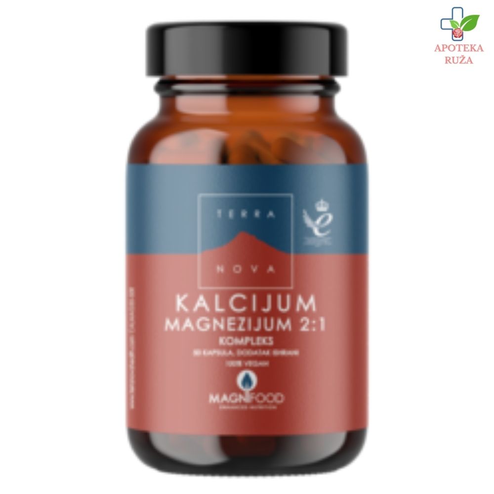 Terranova Kalcijum magnezijum kompleks 50 kapsula