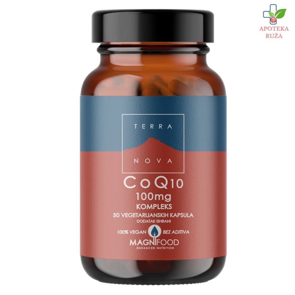 Terranova Koenzim Q10 (100mg) 50 kapsula