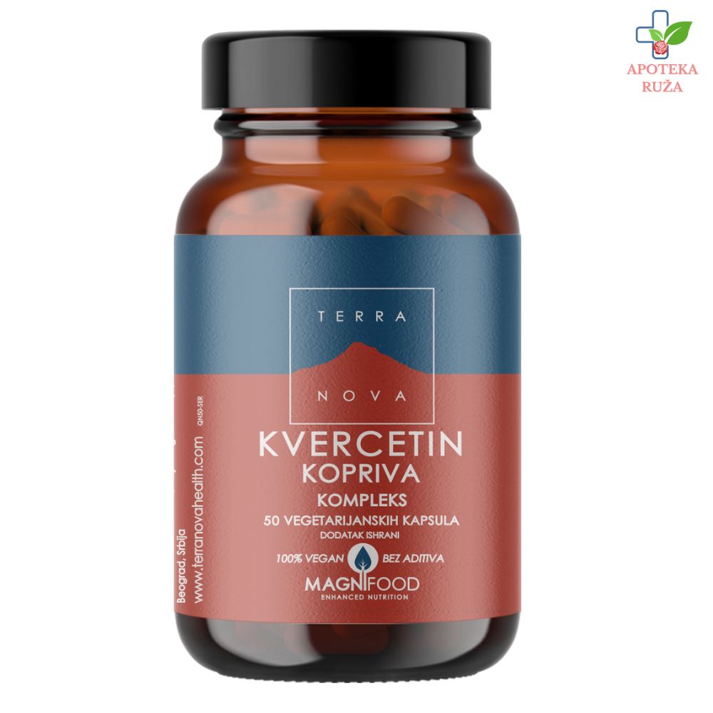 Terranova Kvercetin protiv alergije 50 kapsula