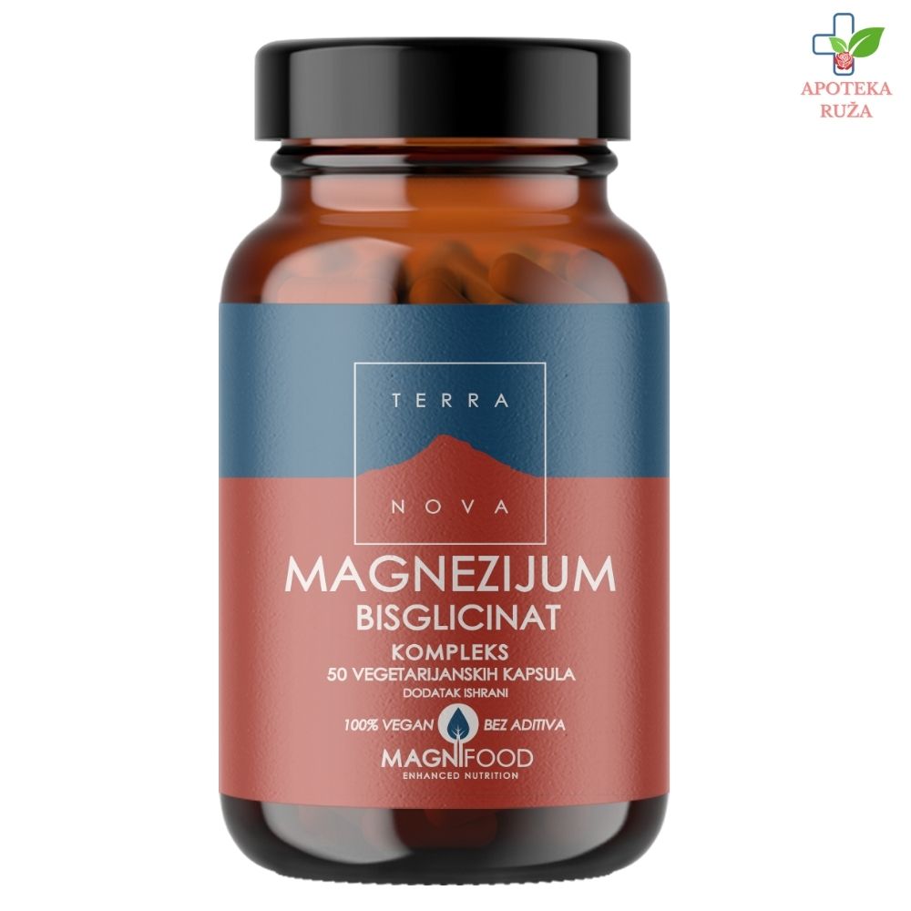 Terranova Magnezijum bisglicinat kompleks 100mg 50 kapsula