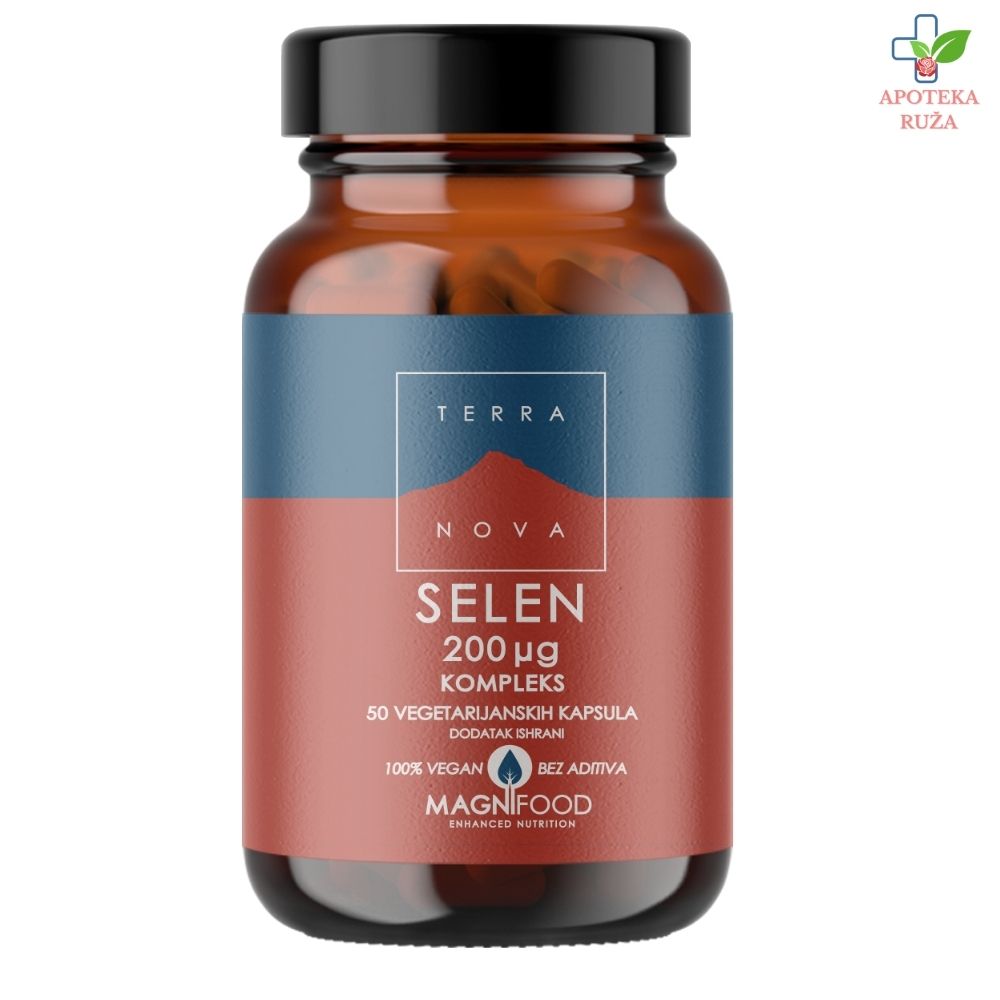 Terranova Selen kompleks 200mcg 50 kapsula