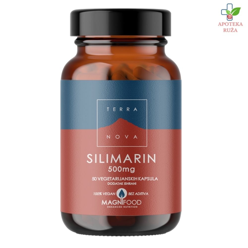 Terranova Silimarin 500mg 50 kapsula