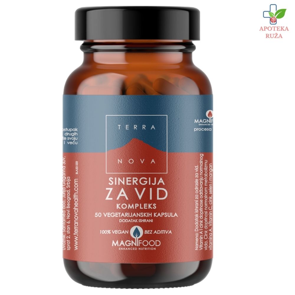 Terranova Sinergija za vid 50 kapsula