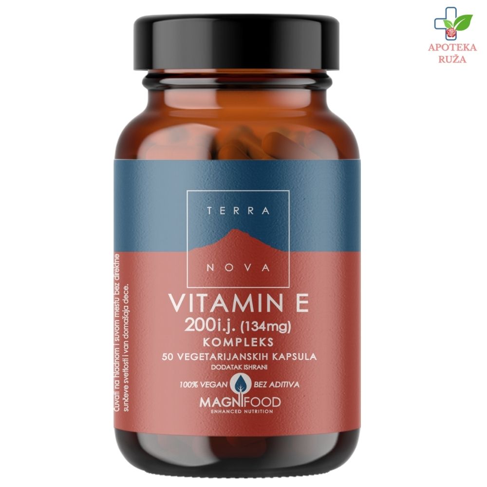 Terranova Vitamin E 200 i.j. 50 kapsula