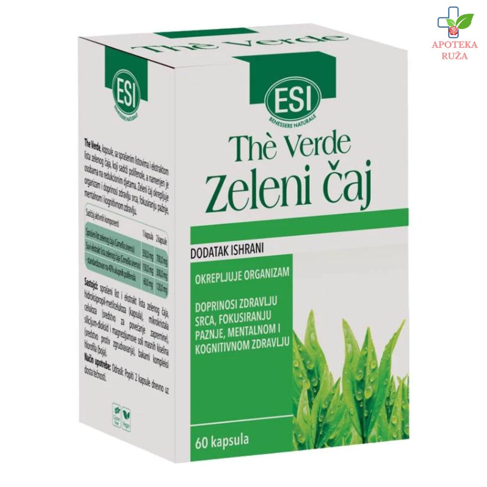 The Verde Zeleni čaj za mršavljenje 60x500mg