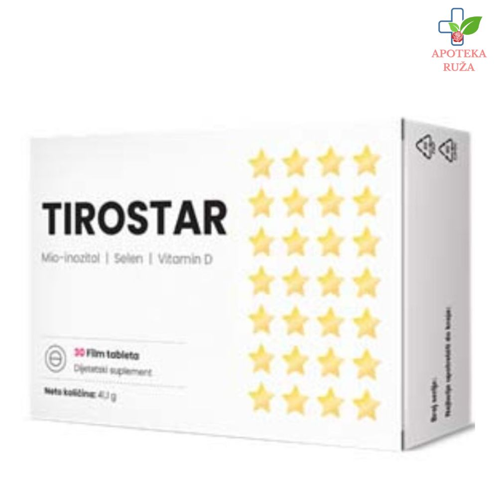 Tirostar za štitastu žlezdu 30 tableta