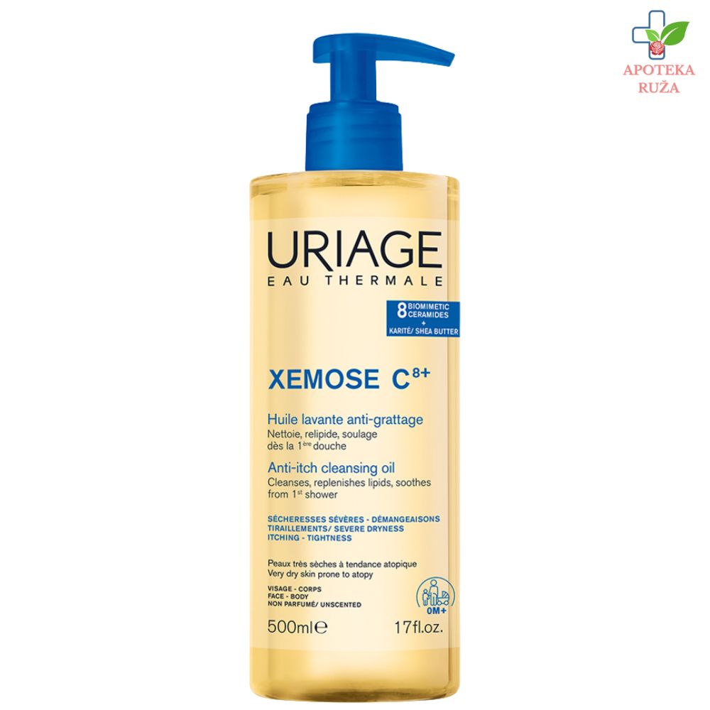 Uriage Xemose C8+ Ulje za kupanje 500ml