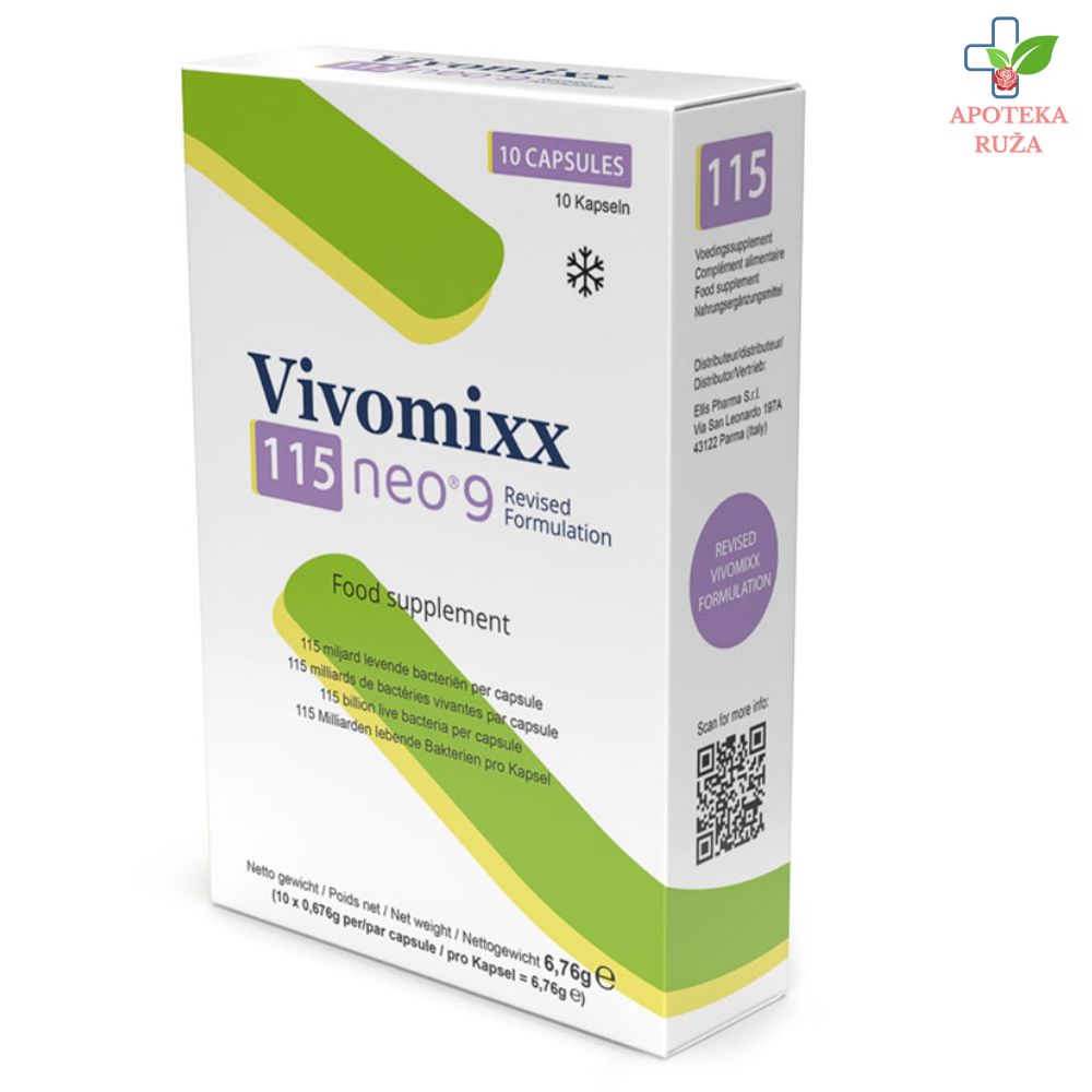 Vivomixx 115 neo 9 probiotika 10 kapsula