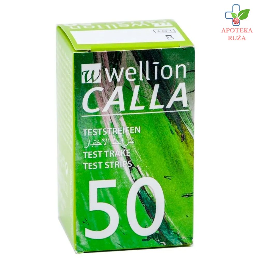 Wellion Calla Test trake za merenje šećera u krvi 50 komada