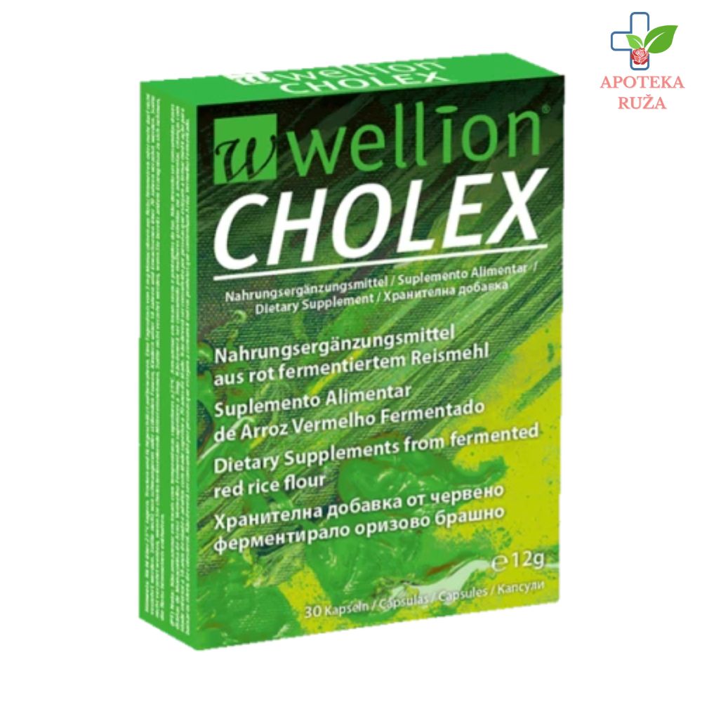 Wellion Cholex za regulisanje holesterola 30 kapsula