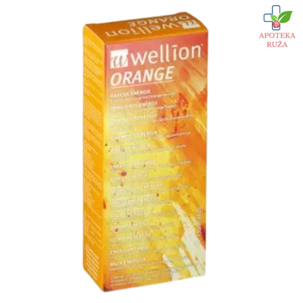 Wellion Orange Sirup – invertni šećer za dijabetičare koji brzo podiže nivo šećera u organizmu – ukus pomorandže 10x13ml