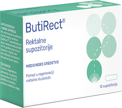 ButiRect 10 supozitorija