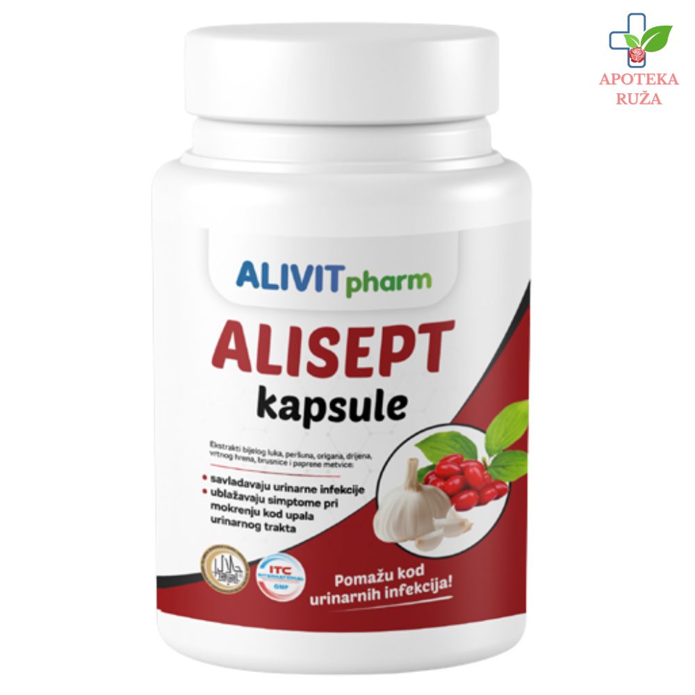 Alisept protiv urinarnih infekcija 90 kapsula