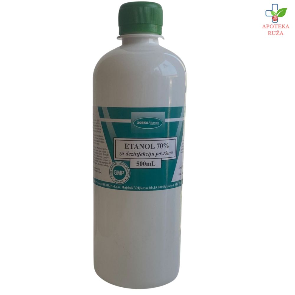 Alkohol 70% Zorka 500ml