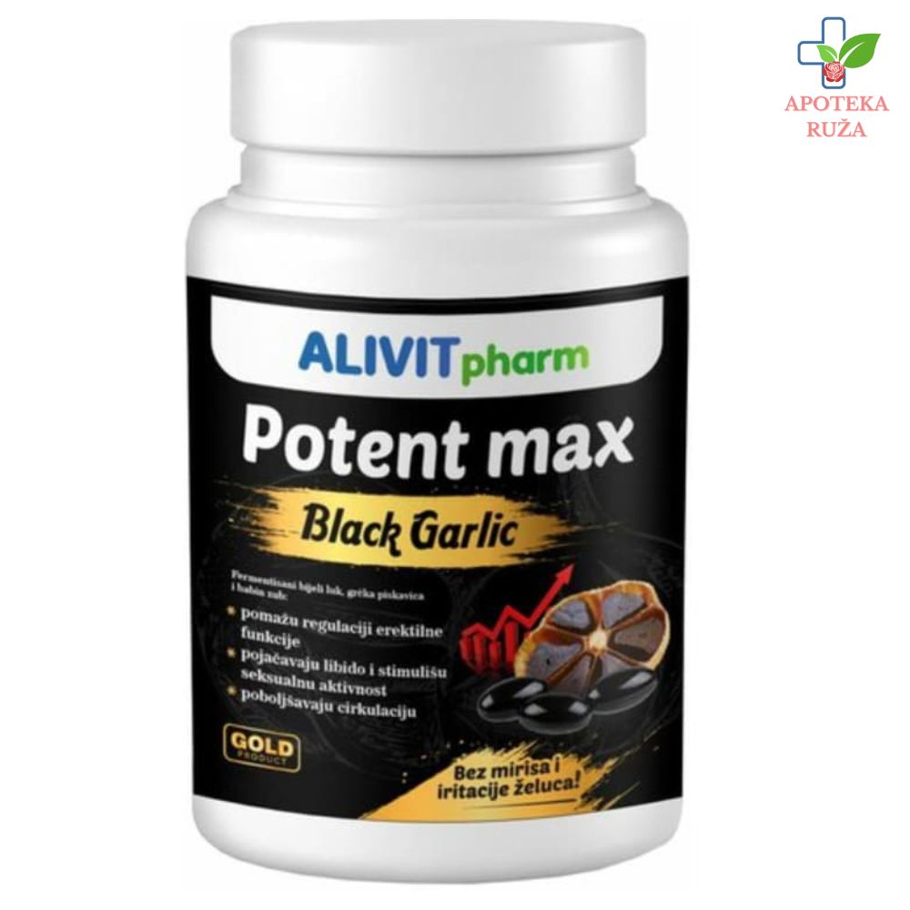 Black Garlic Potent Max 90 kapsula