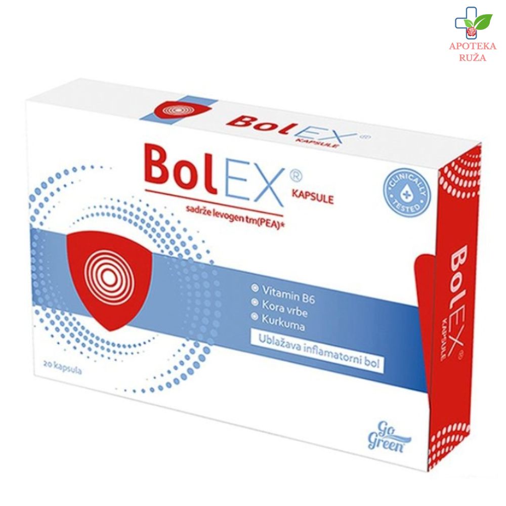 Bolex protiv bolova i ukočenosti 20 kapsula
