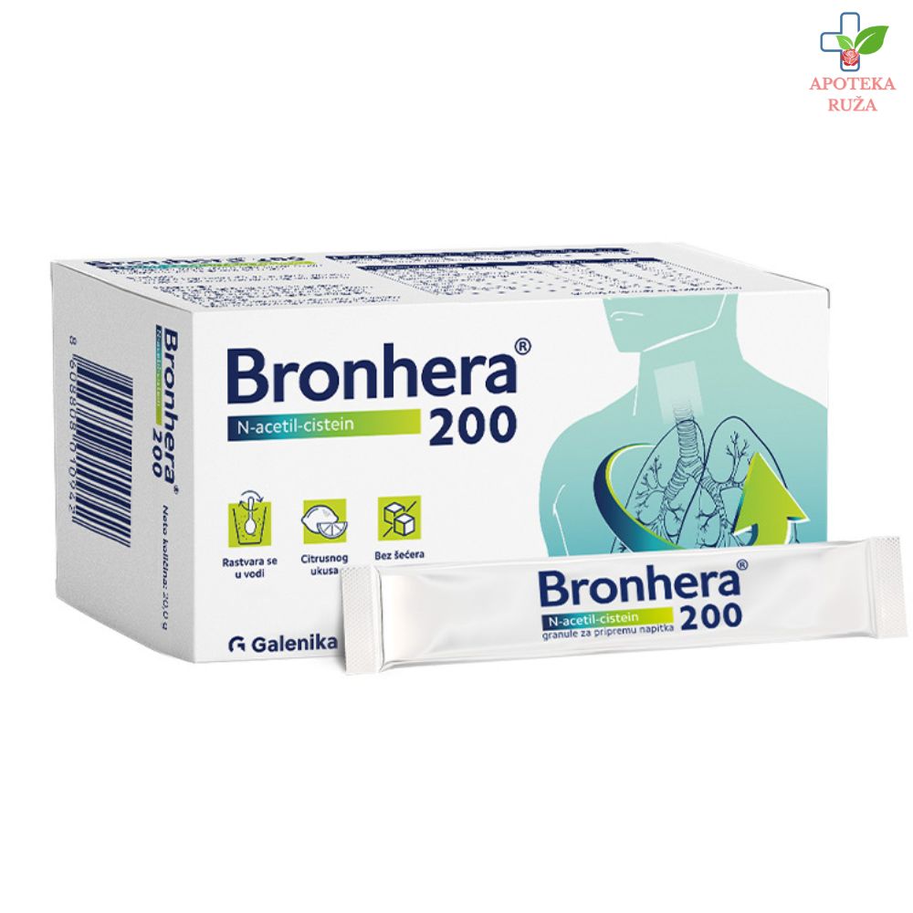 Bronhera 200 granule 10 kesica